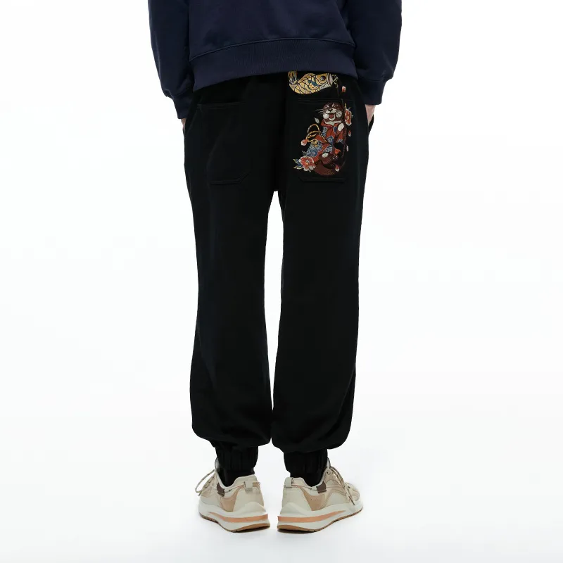 ONIARAI Knitted Sports Pants Men's-7