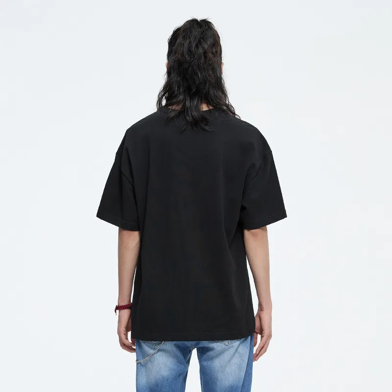 ONIARAI T Shirts Men Black-4