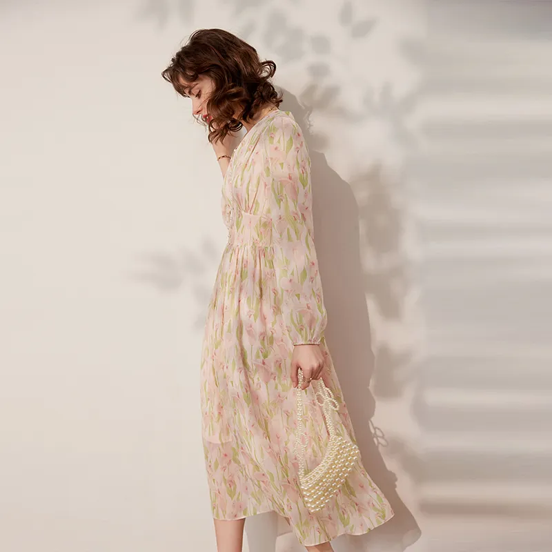 LOUISY AO Long-Sleeved Dresses Women's Multicolor-0