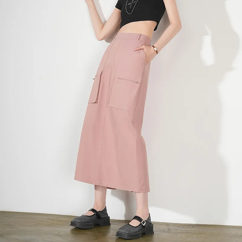 LOUISY AO Casual Long Skirts Women's-4