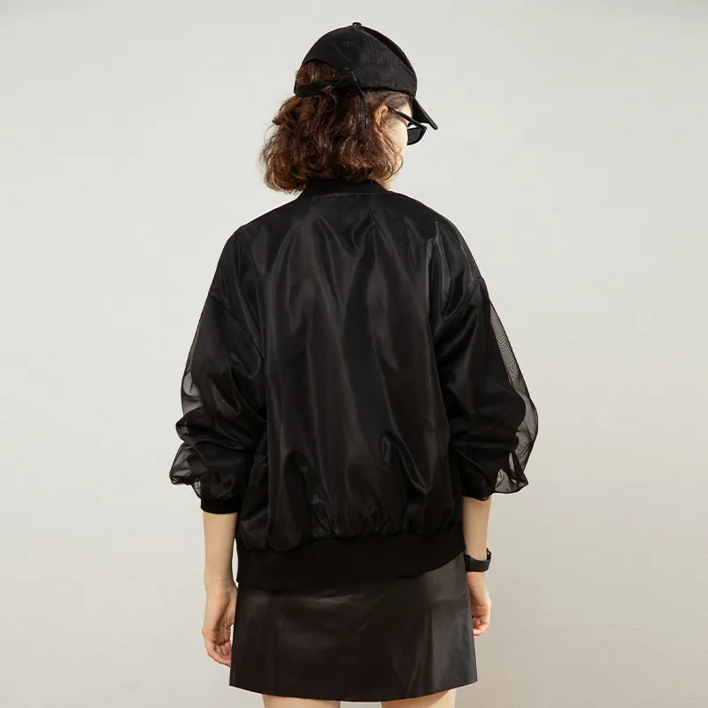 LOUISY AO Baseball Jacket Women's Black-2