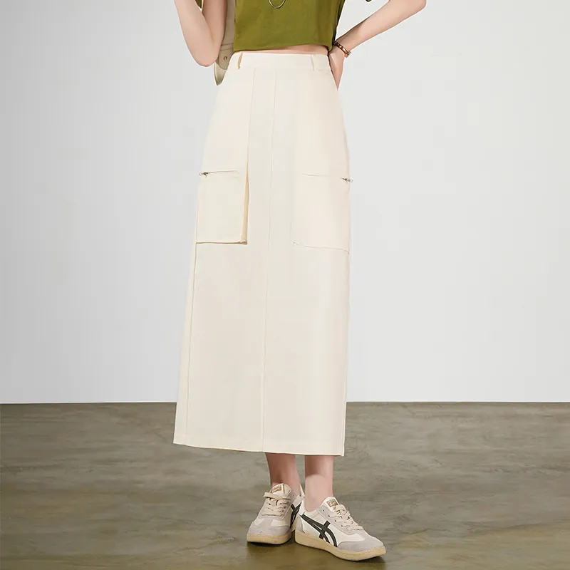 LOUISY AO Casual Long Skirts Women's-12