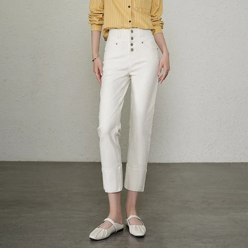 LOUISY AO Jeans Women's Ecru-2
