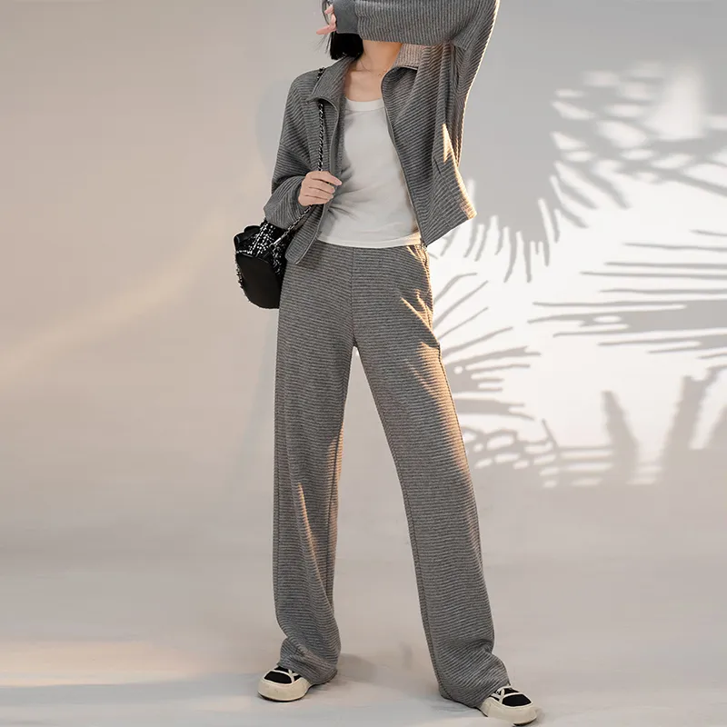 LOUISY AO Casual Suit Women's Gray-3