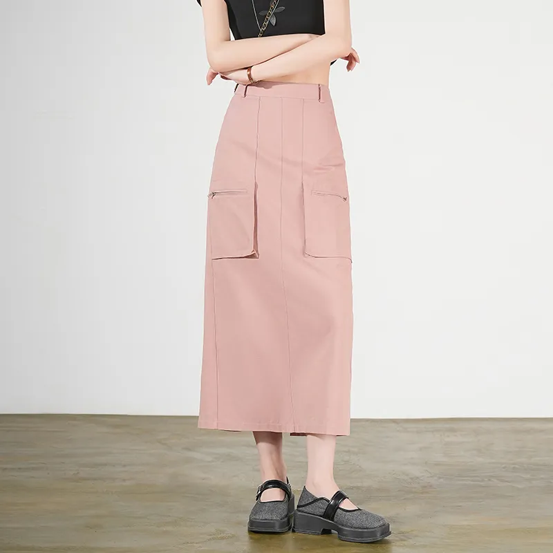 LOUISY AO Casual Long Skirts Women's-3