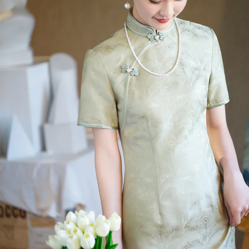 Clothes Cut By Time Cheongsam Women's Jasper-4
