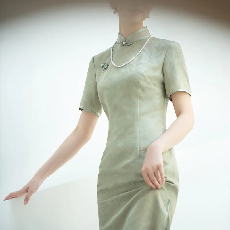 Clothes Cut By Time Cheongsam Women's Jasper-2