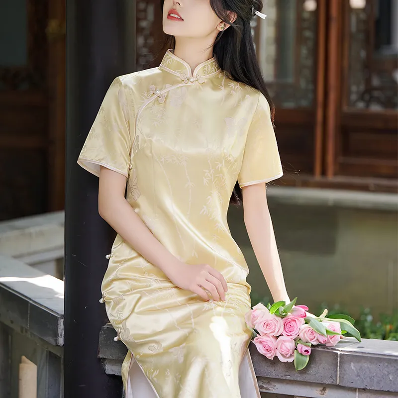 Clothes Cut By Time Cheongsam Women's Multicolor-3