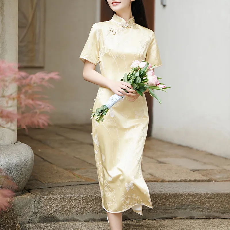 Clothes Cut By Time Cheongsam Women's Multicolor-2