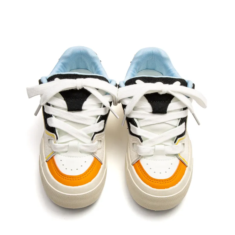 Far Waves Anti Slip Wear Resistant Low Top Skateboard Shoes Women's-17