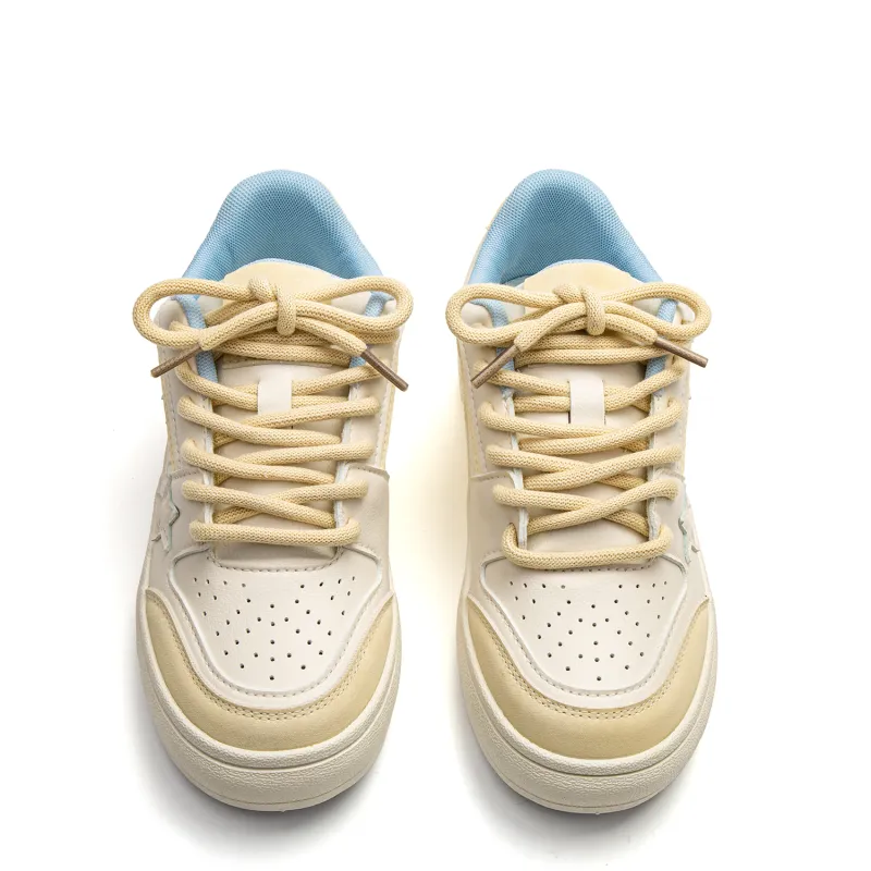 Far Waves Anti-Slip And Wear-Resistant Breathable Low-Top Skateboard Shoes Women's-7