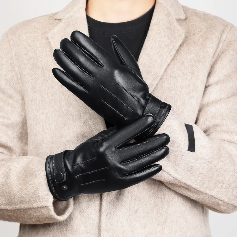 SEPTWOLVES Sheepskin Gloves Men's-5