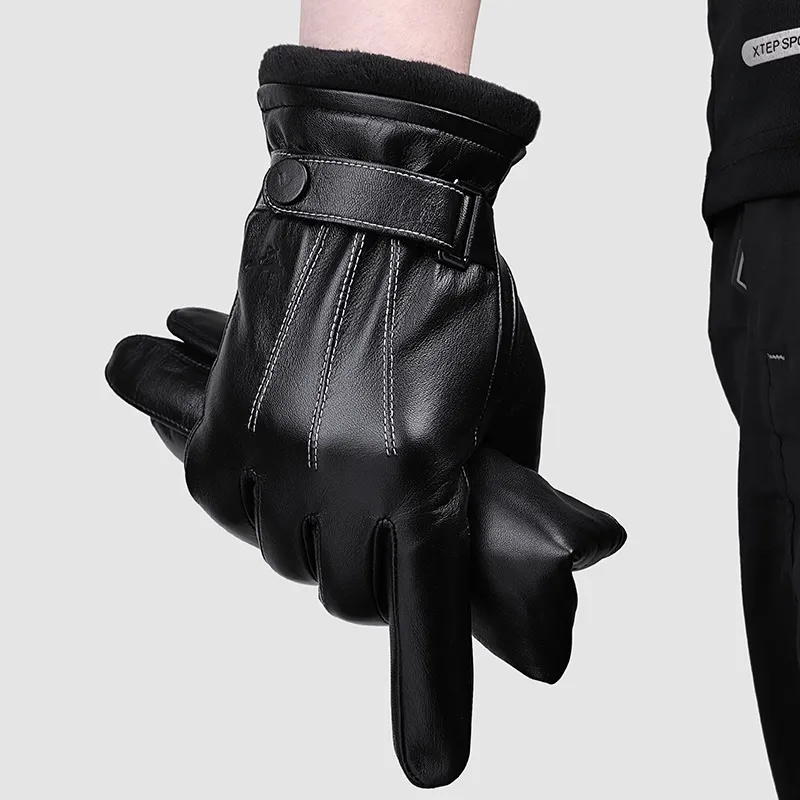 SEPTWOLVES Sheepskin Gloves Men's-2