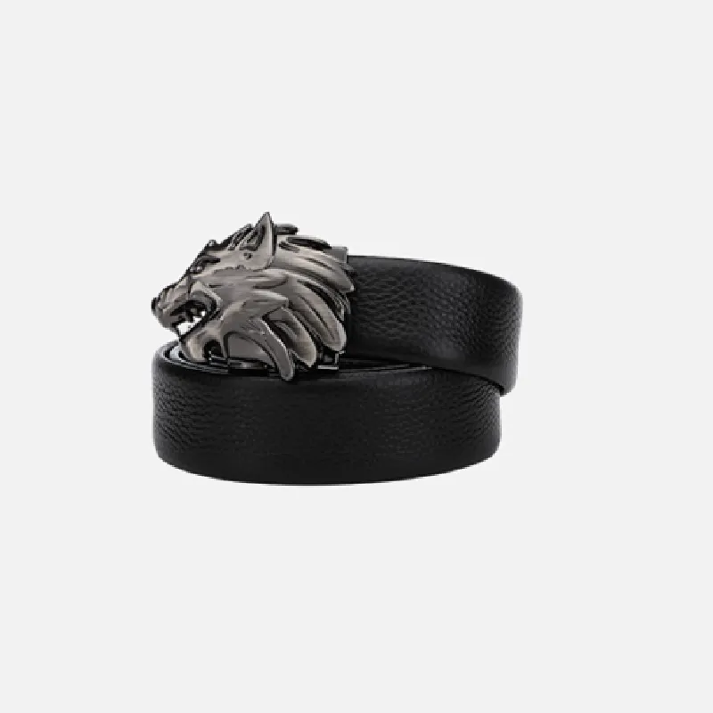 SEPTWOLVES Cow Split Leather Pant Belt Men's Width 3.55CM-8