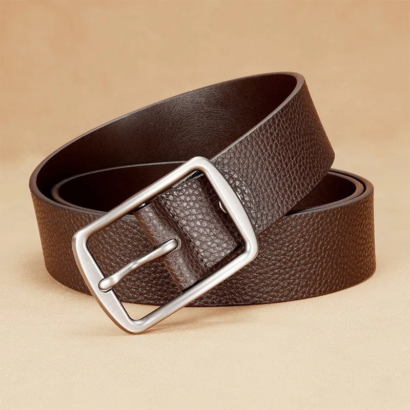 SEPTWOLVES Business Casual Leather Belts Men's Width  3.5cm-7