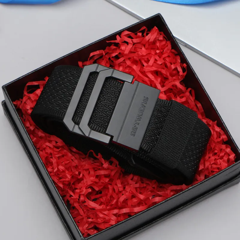 SEPTWOLVES Fabric Belt Unisex Width 3.8cm-2