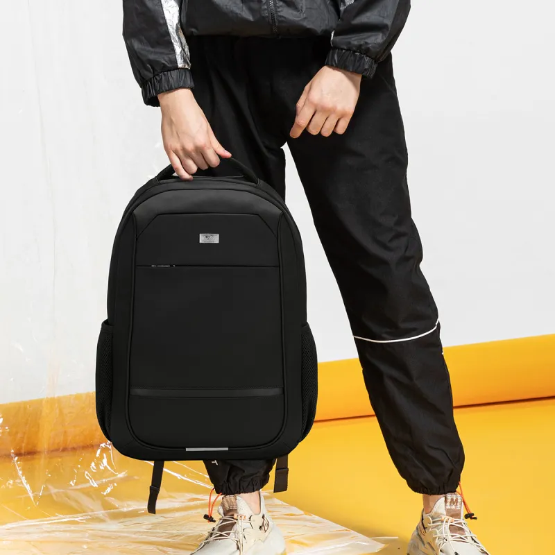 SEPTWOLVES Fabric Backpack Regular Men's Black-4