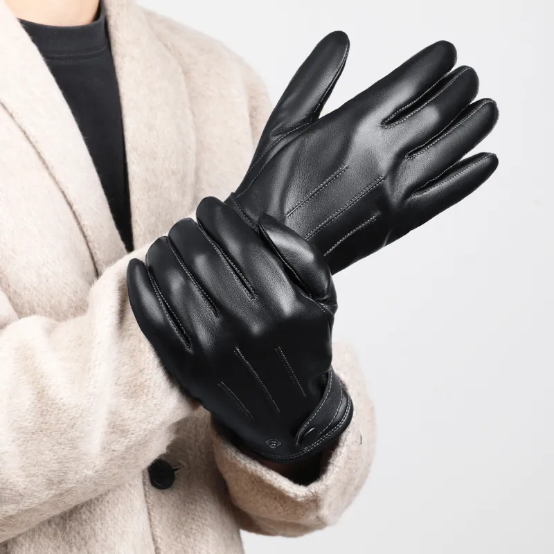 SEPTWOLVES Sheepskin Gloves Men's-3