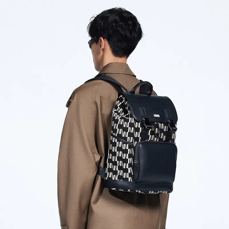 SEPTWOLVES Backpacks Black-7
