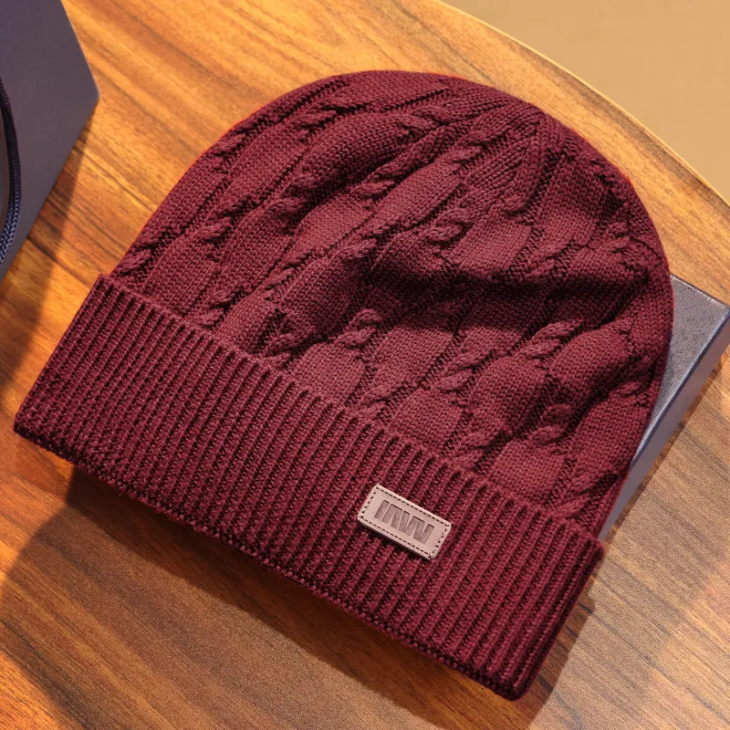 SEPTWOLVES Polyester Beanies Unisex-11
