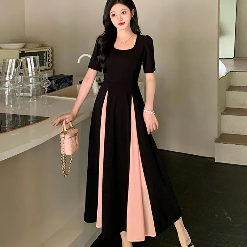 PAZZO Gauze Stylish Short Sleeved Dress Women's-9