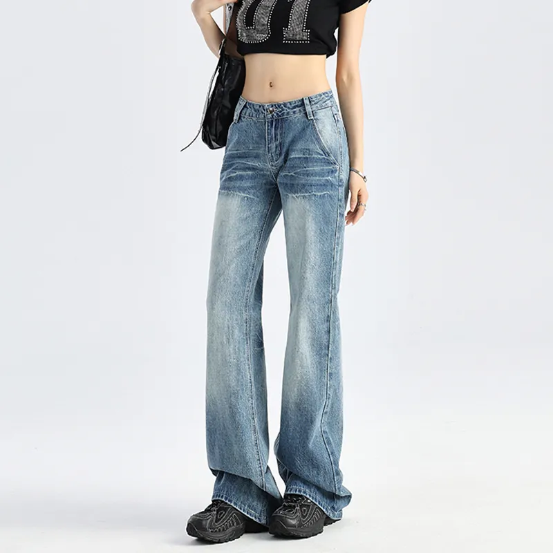 PAZZO Jeans Women's Vintage Blue-3