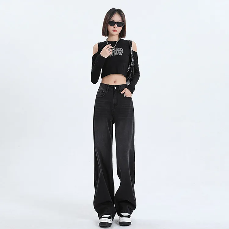 PAZZO Jeans Women's Black Gray Color-3