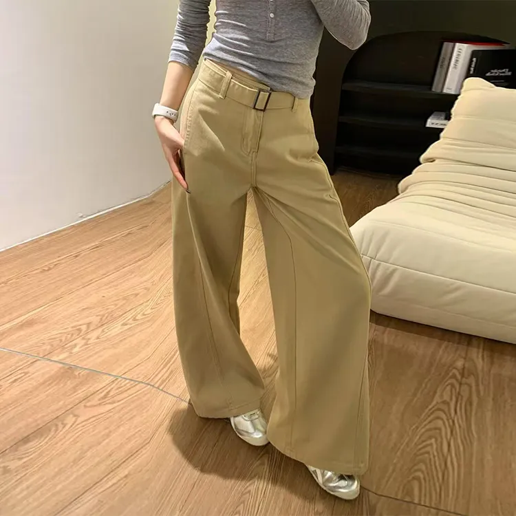PAZZO Jeans Women's Khaki-4