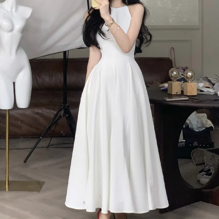 PAZZO Cinched Waist Sleeveless Dress Women's-15