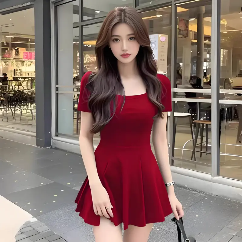 PAZZO Short Sleeved Dress Women's-17