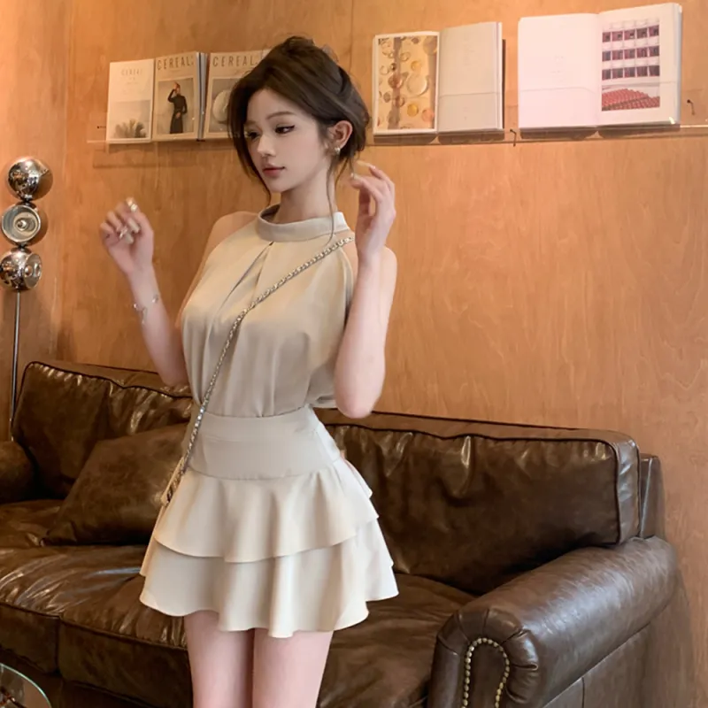PAZZO Two Piece Skirt Sets Women's-5