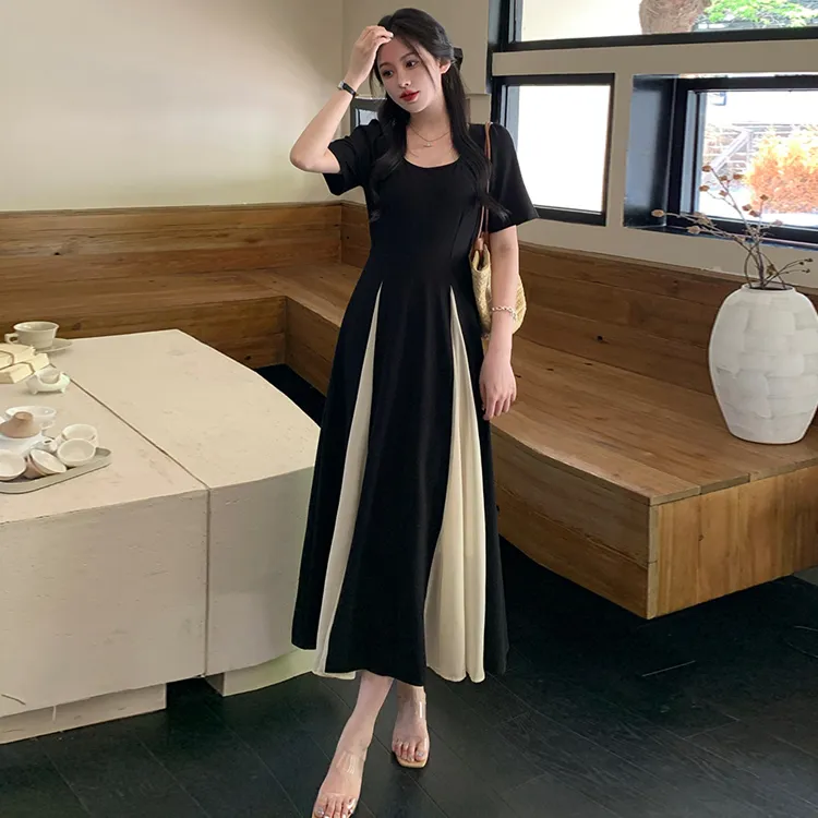 PAZZO Gauze Stylish Short Sleeved Dress Women's-3