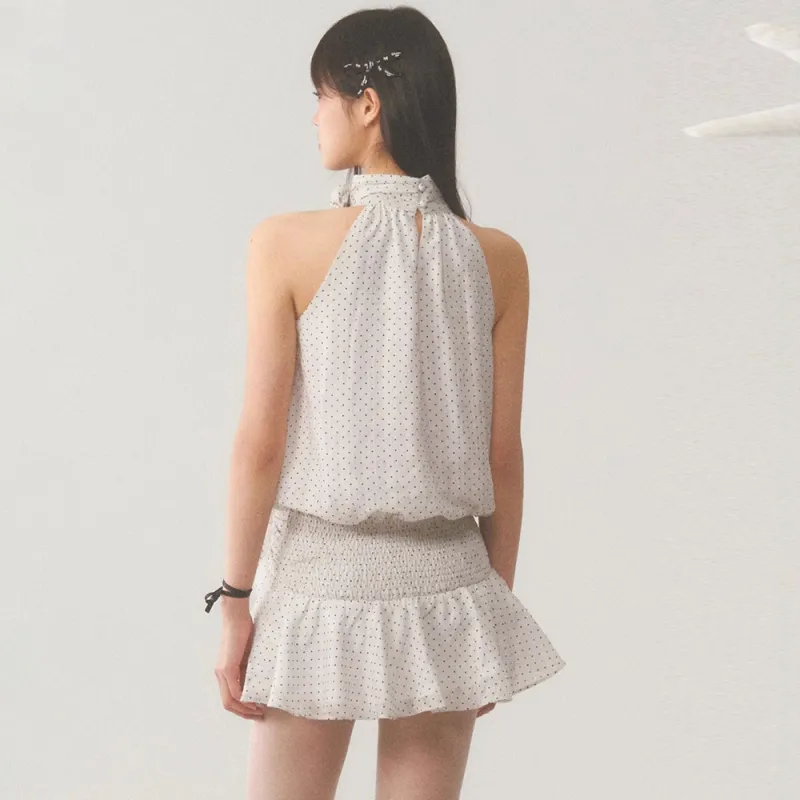 PAZZO Sleeveless Dresses Women's White-7