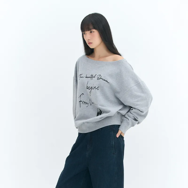 PAZZO Sweatshirts Women's Gray-5