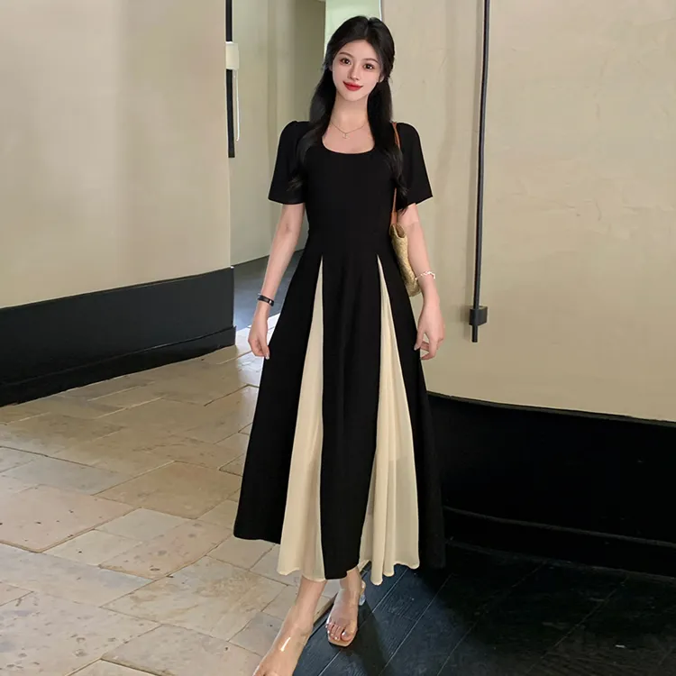 PAZZO Gauze Stylish Short Sleeved Dress Women's-2