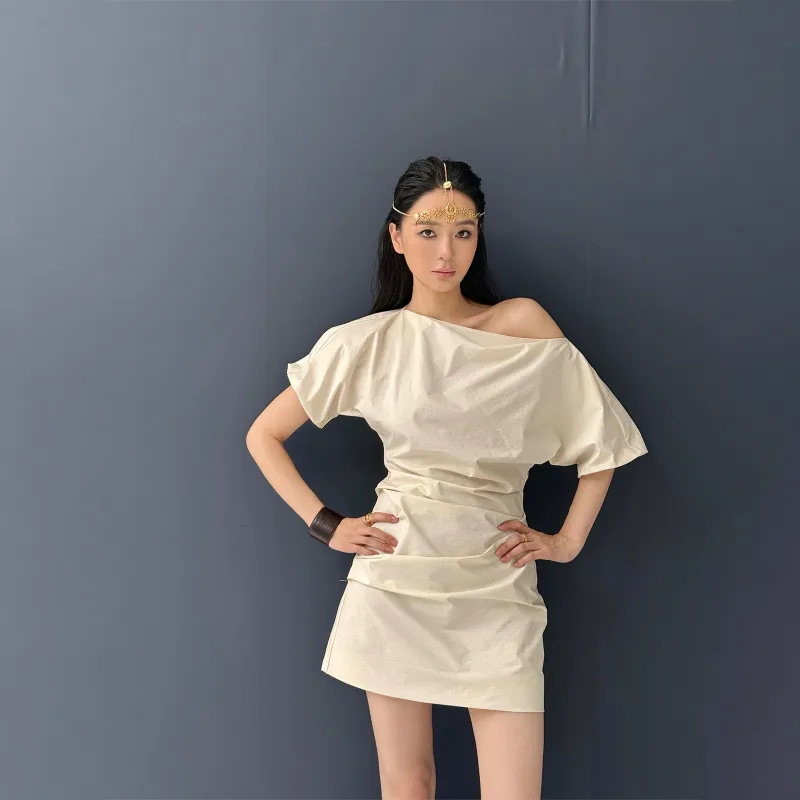 PAZZO French Short Sleeved Dress Women's-1