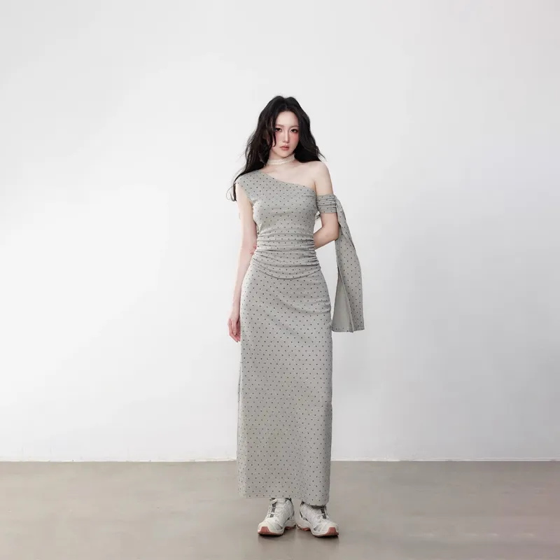 PAZZO Sleeveless Dresses Women's Gray-7