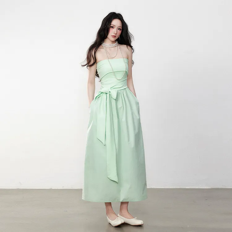 PAZZO Sleeveless Dresses Women's Mint Green-2