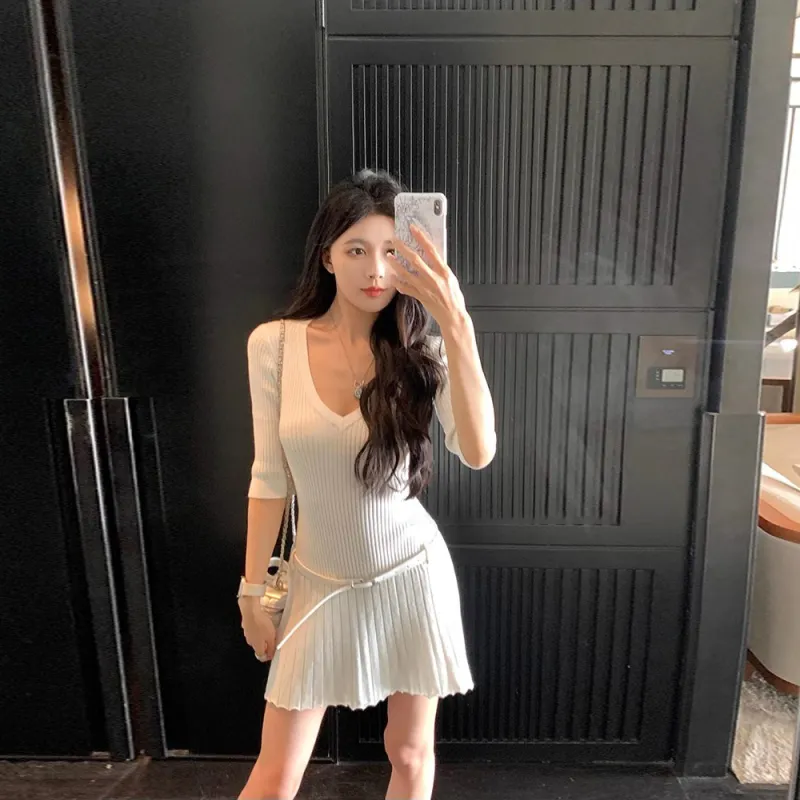 PAZZO Short Sleeved Dress Women's-17