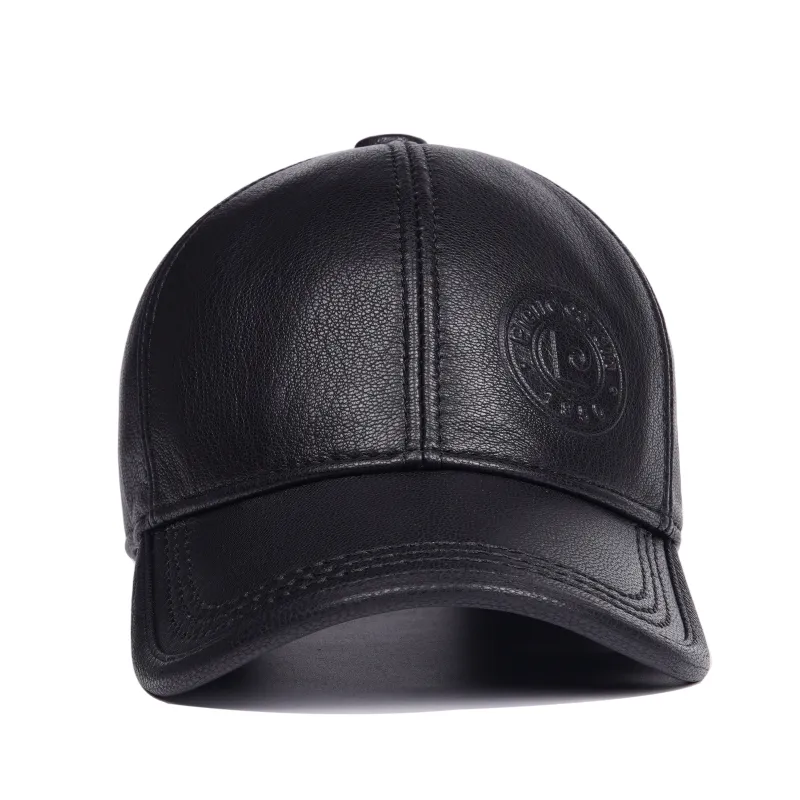 PIERRE CARDIN Goatskin Baseball Caps Men's-2