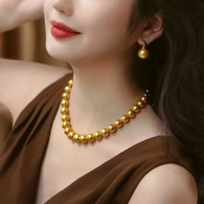 KOYOOME Artificial Pearl Necklaces Unisex-3
