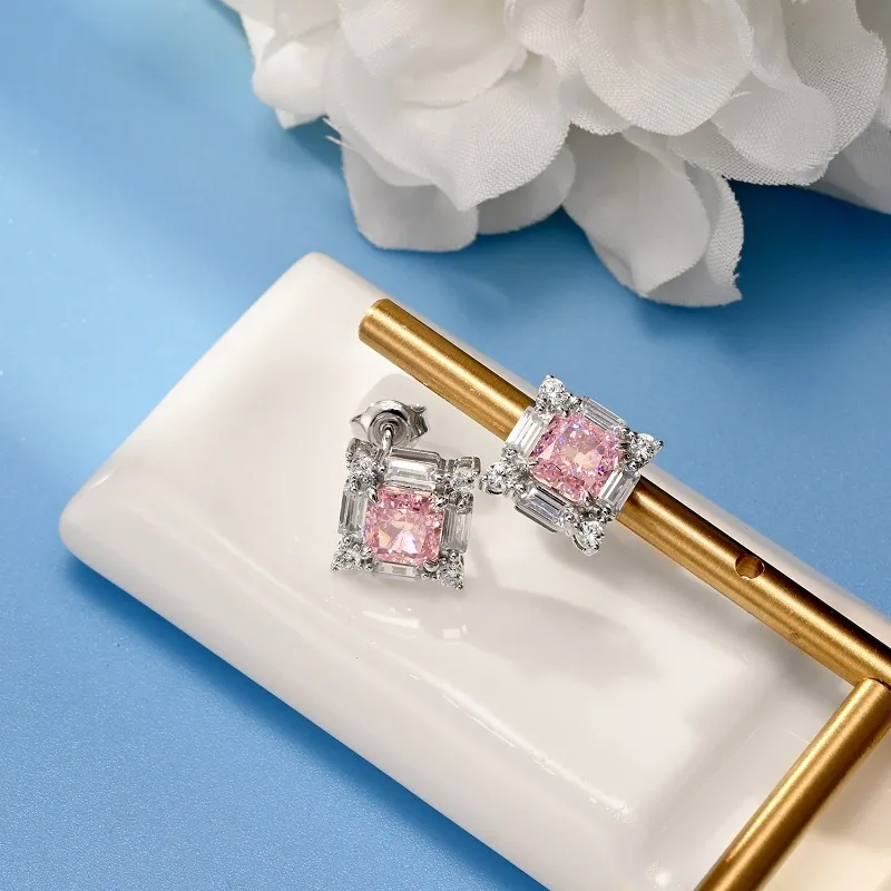 KOYOOME S925 Silver Stud Earrings Women's-2