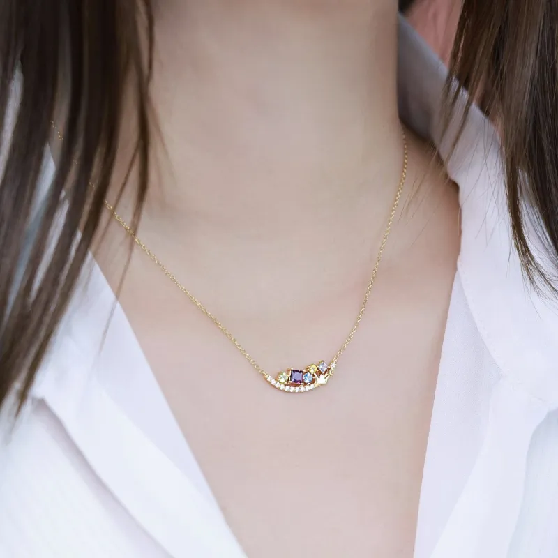 KOYOOME S925 Silver Gold Plated Necklaces Unisex-4