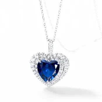 KOYOOME Cultivated Sapphire Necklaces Women's