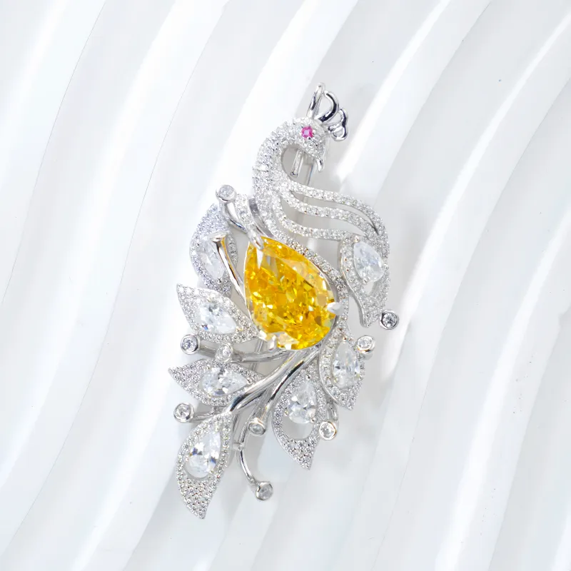 KOYOOME S925 Silver Brooches Women's-1
