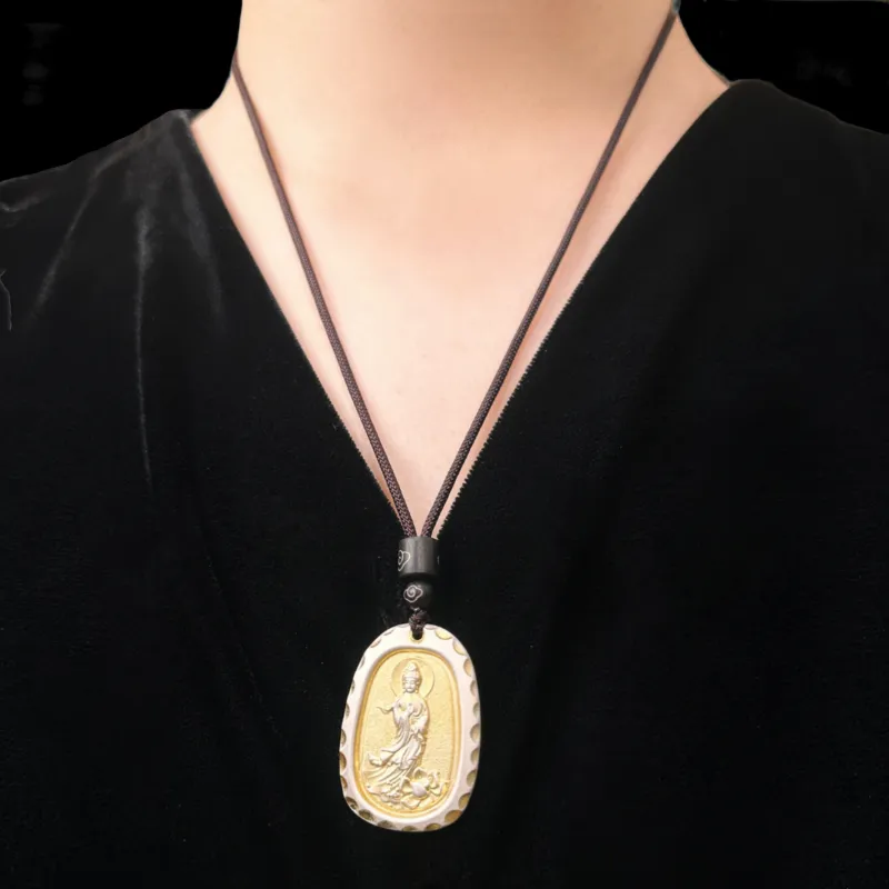 KOYOOME 999 Fine Silver Necklaces Unisex-2