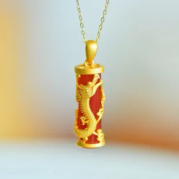 KOYOOME Natural Chalcedony Jade Necklaces Unisex