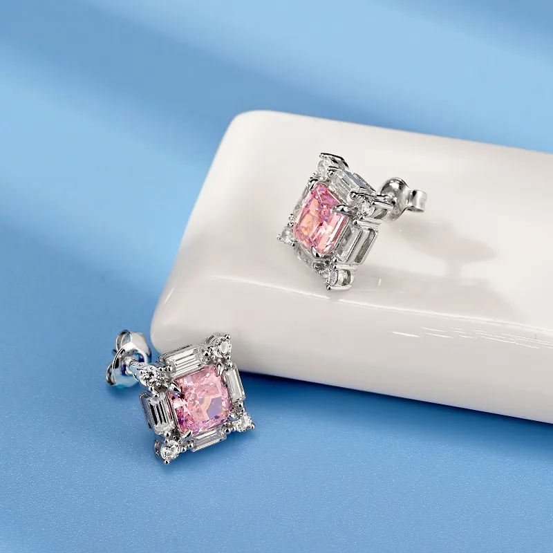 KOYOOME S925 Silver Stud Earrings Women's-1