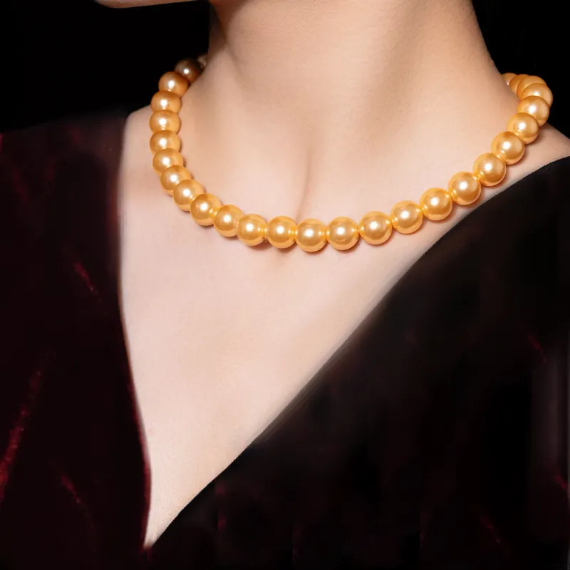 KOYOOME Artificial Pearl Necklaces Unisex-4