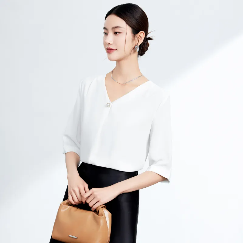 FORTEI Chiffon Shirts Women's-2